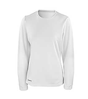 Dámské tričko (SPIRO LADIES QUICK-DRY LONG SLEEVE T-SHIRT)>bílá>M