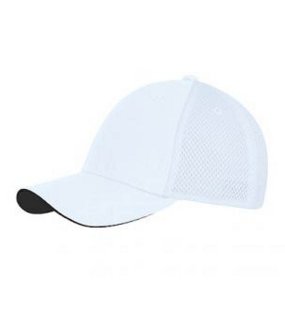 5 panelová kšiltovka> bílá