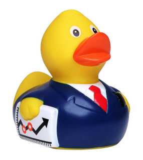 Kačenka do vany (MBW Squeaky duck businessman) > vícebarevná