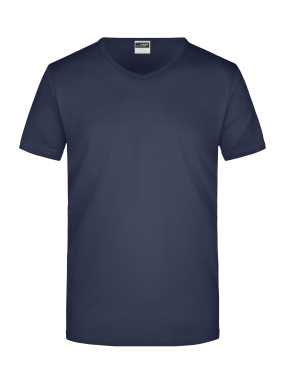 Pánské tričko (JN Men's Slim Fit V-T)>modrá (navy)>2XL