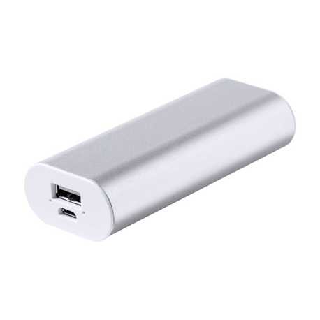 Power banka > stříbrná