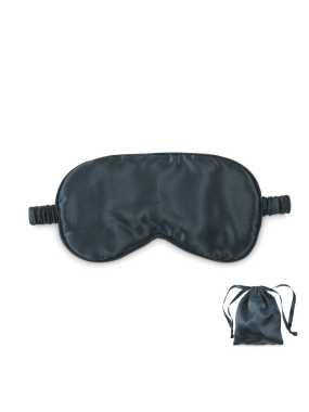 Měkká polyesterová maska ??na oči > šedá (dark)