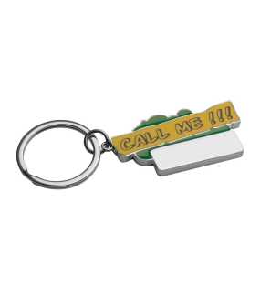 Klíčenka Call me > zelená