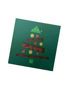 Vánoční stromek čokoláda s posypem, 80 g