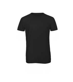 Pánské triko (B & C Triblend / men)>modrá (heather navy)>S