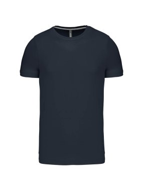 Pánské triko (KARIBAN MENS SHORT SLEEVE ROUND NECK T-SHIRT)>modrá (navy)>M