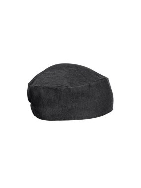 Kuchařská čepice (PREMIER CHEF'S SKULL CAP)>černá (denim)