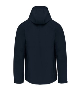 Pánská softshell bunda (KARIBAN MENS HOODED SOFTSHELL JACKET)>modrá (navy)>L