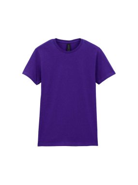 Dámské tričko(GILDAN SOFTSTYLE 155)>fialová (purple)>M