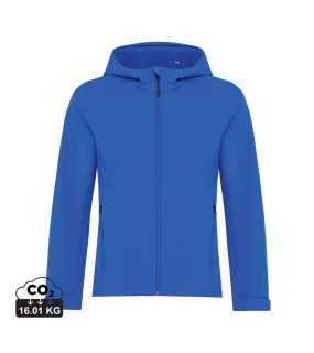 Dámská soft shell bunda Iqoniq Makalu z recykl. polyesteru > modrá (royal) > M
