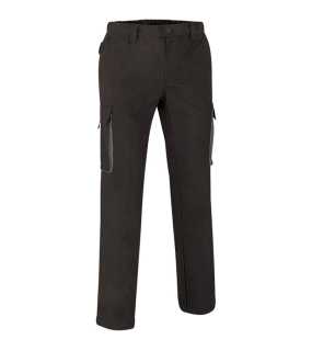 Pánské kalhoty (THUNDER) > černá/šedá (cement) > M