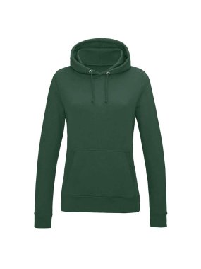 Dámska mikina (Just Hoods WOMEN'S COLLEGE HOODIE) > zelená (bottle) > 2XL