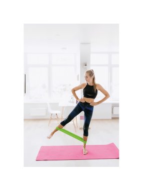 Sada 4 posilovacích TPE gum > černá