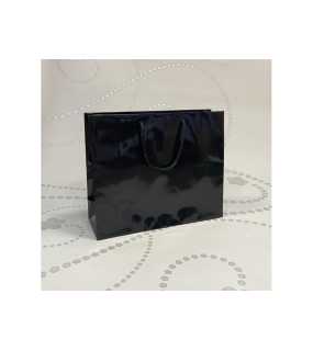 Papírová taška (LUXURY LINE) > černá > 42x12x37 cm