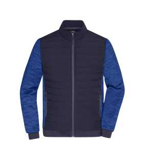 Pánská bunda (JN Men's Padded Hybrid Jacket) > modrá (navy) / modrá (royal melange) > M