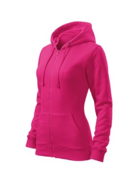 Dámská mikina (MALFINI Trendy Zipper) > purpurová > XS
