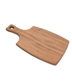 Sada desky, nože a vidličky pro servírování sýrů "VANILLA SEASON" > hnědá