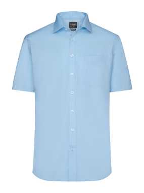 Pánská košile(JN Mens Shirt Shortsleeve Micro-Twill)>modrá (light)>4XL