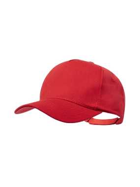 5 panelová čepice > červená