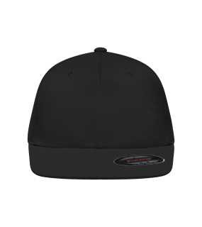 6 panelová kšiltovka (MB Flexfit® Flat peak Cap)>černá>L/XL