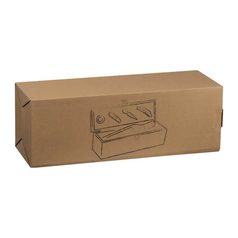 Elegantní krabička na víno > hnědá