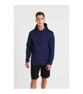 Unisex mikina (Just Hoods SPORTS POLYESTER HOODIE) > modrá (melange) > 3XL
