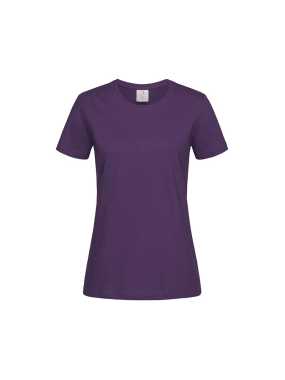 Dámské tričko (Classic-T STEDMAN)>fialová (deepberry)>M