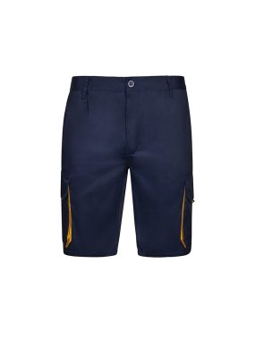 Pánské krátké kalhoty (VELILLA TWO-TONE SHORTS) > modrá (navy) / žlutá > 58