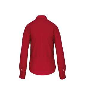 Dámská košile(KARIBAN LADIES LONG SLEEVE SHIRT)>červená (classic)>2XL
