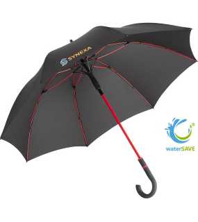 Deštník (FARE AC midsize umbrella -Style) > černá/červená (potisk loga v ceně)