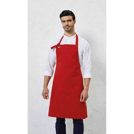 Zástěra (PREMIER "CALIBRE" HEAVY COTTON CANVAS BIB APRON)>modrá (navy)
