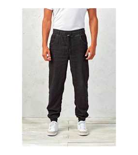 Unisex tepláky (Premier 'ARTISAN' CHEF'S JOGGING TROUSERS) > černá (denim) > L