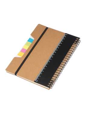 Spirálový zápisník > hnědá