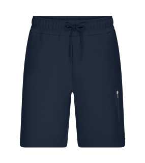 Pánské krátké tepláky (JN Men's Shorts Interlock) > modrá (navy) > 2XL