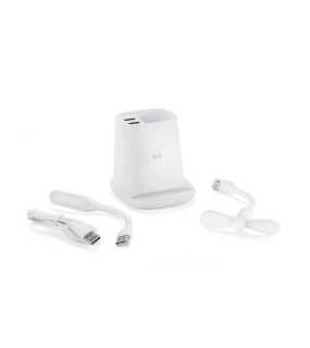 Stoján na psací potřeby s indukční nabíječkou > bílá