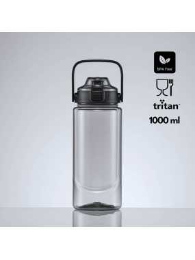 Láhev na vodu 1000 ml > černá