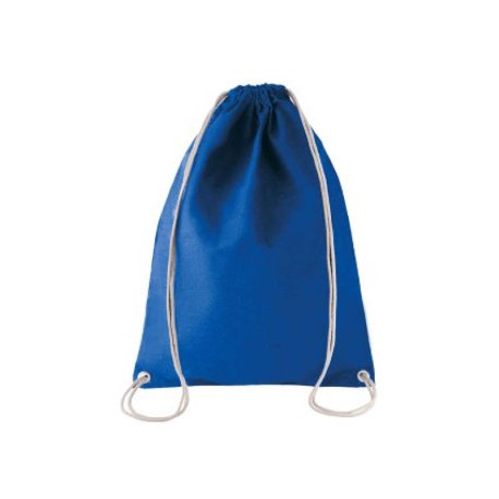Sáček(KIMOOD COTTON DRAWSTRING BACKPACK)>modrá (dark royal)