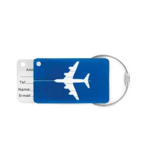 Jmenovka na zavazadla> modrá (royal)