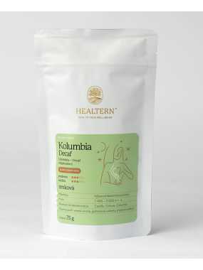 Healtern Specialty Coffee Kolumbie decaf zrnková 75g SK