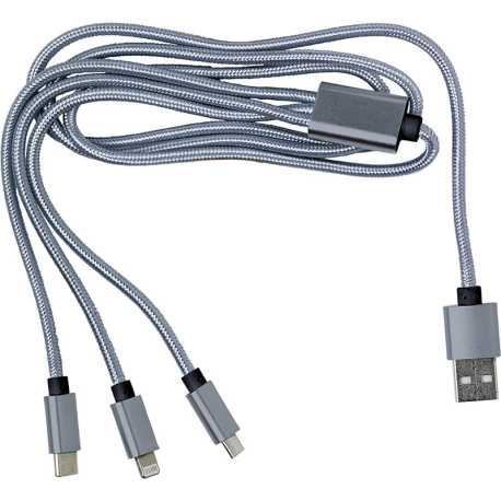 USB kabely> stříbrná