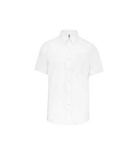 Pánská košile(KARIBAN MENS SHORT SLEEVE SHIRT)>bílá>XL