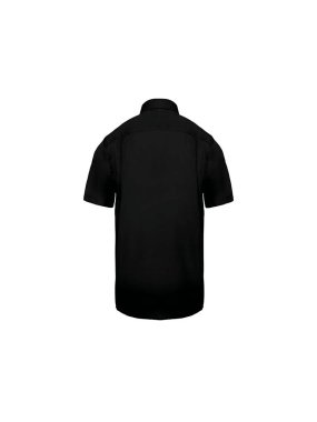 Pánská košile(KARIBAN MENS SHORT SLEEVE SHIRT)>černá>XL