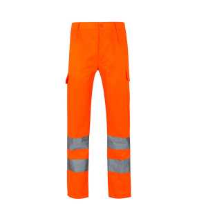 Pánské kalhoty (VELILLA HV TROUSERS) > oranžová (hi-vis) > 2XL