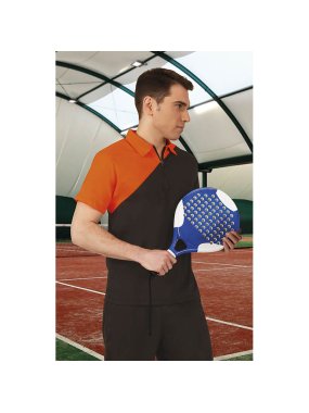 Unisex polokošile (ACE) > bílá / modrá (tropical) > 2XL